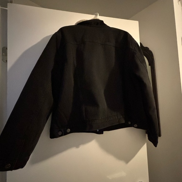 Sherpa lined Denim Jacket - Picture 2 of 4